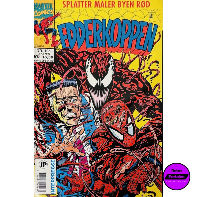 Edderkoppen 1995 Nr. 125 (Dansk) (Marvel) (Tegneserie)