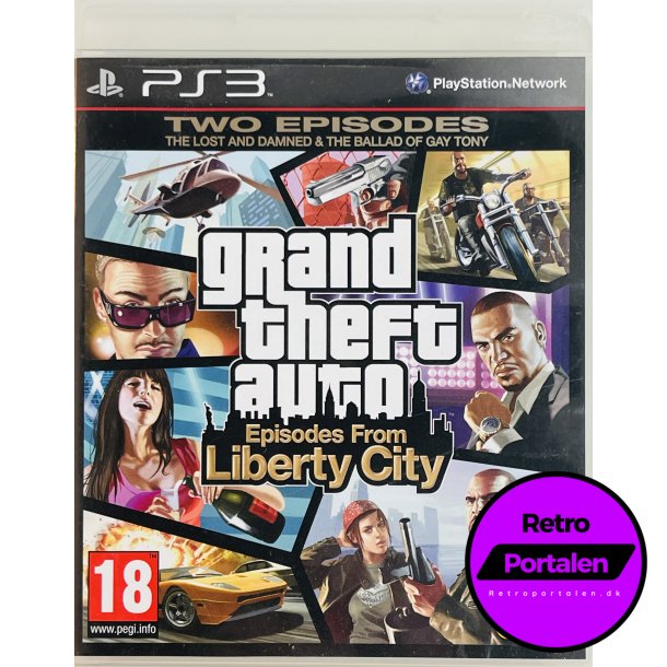 Grand Theft Auto Episodes From Liberty City (PS3)