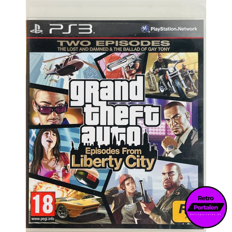 Grand Theft Auto Episodes From Liberty City (PS3)