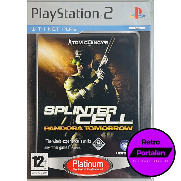 Tom Clancys Splinter Cell Pandora Tomorrow (Platinum) (PS2)