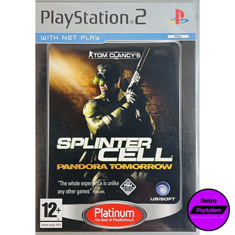 Tom Clancys Splinter Cell Pandora Tomorrow (Platinum) (PS2)