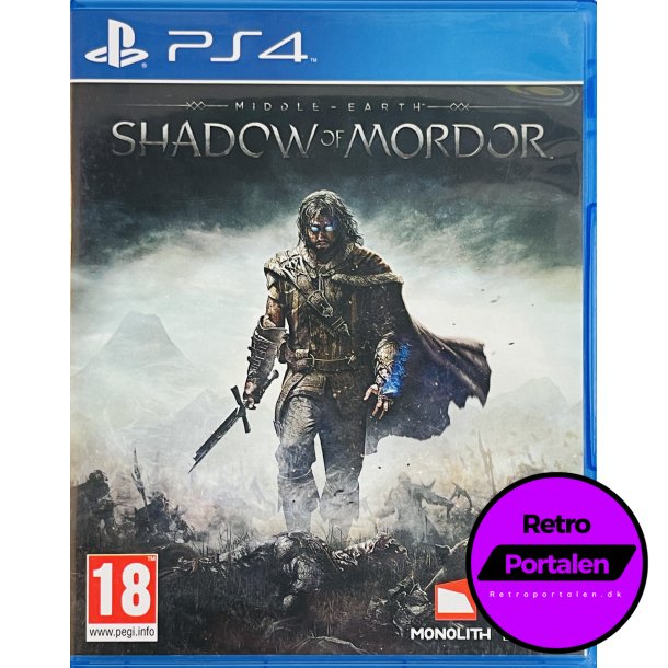 Middle Earth Shadow Of Mordor (PS4)