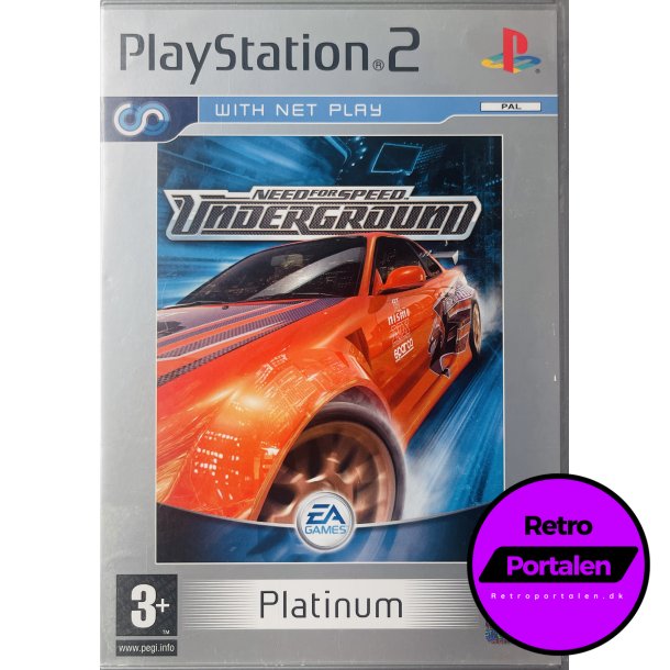 Need For Speed Underground (Platinum) (PS2)