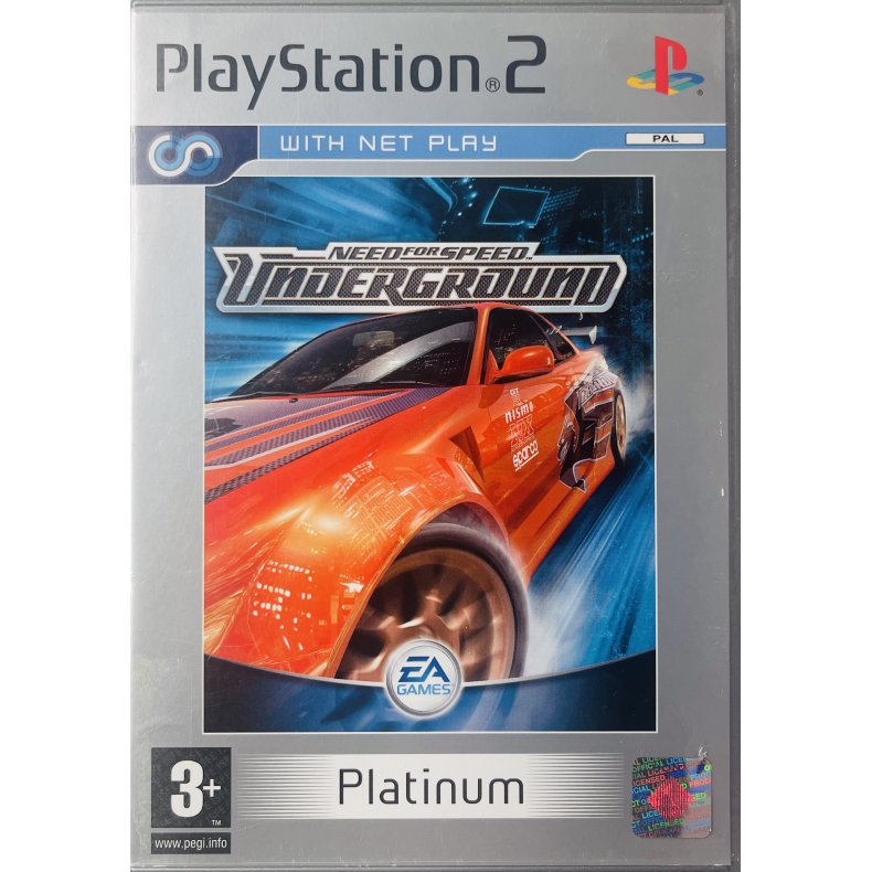 Need For Speed Underground (Platinum) (PS2)