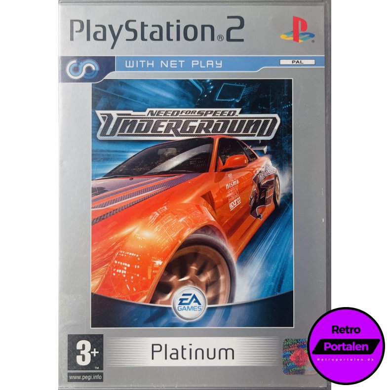 Need For Speed Underground (Platinum) (PS2)