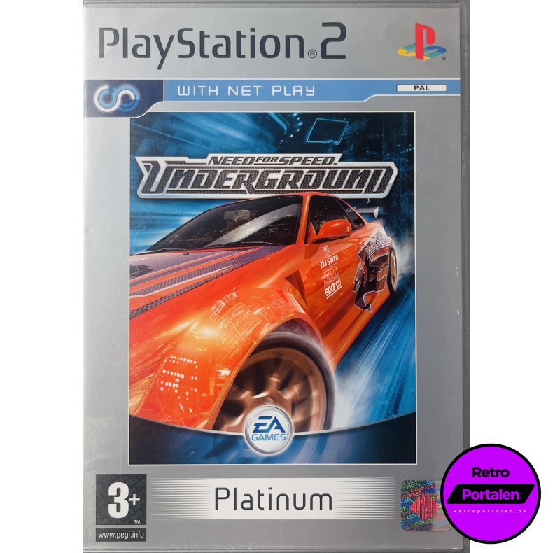 Need For Speed Underground (Platinum) (PS2)