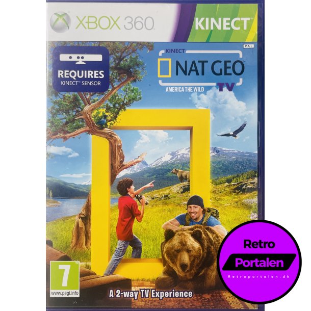 Kinect Nat Geo: America The Wild (Krver Kinect Sensor) (Xbox 360)