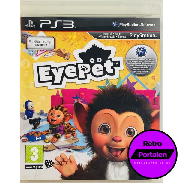 EyePet (Krver Playstation Eye Kamera) (PS3)