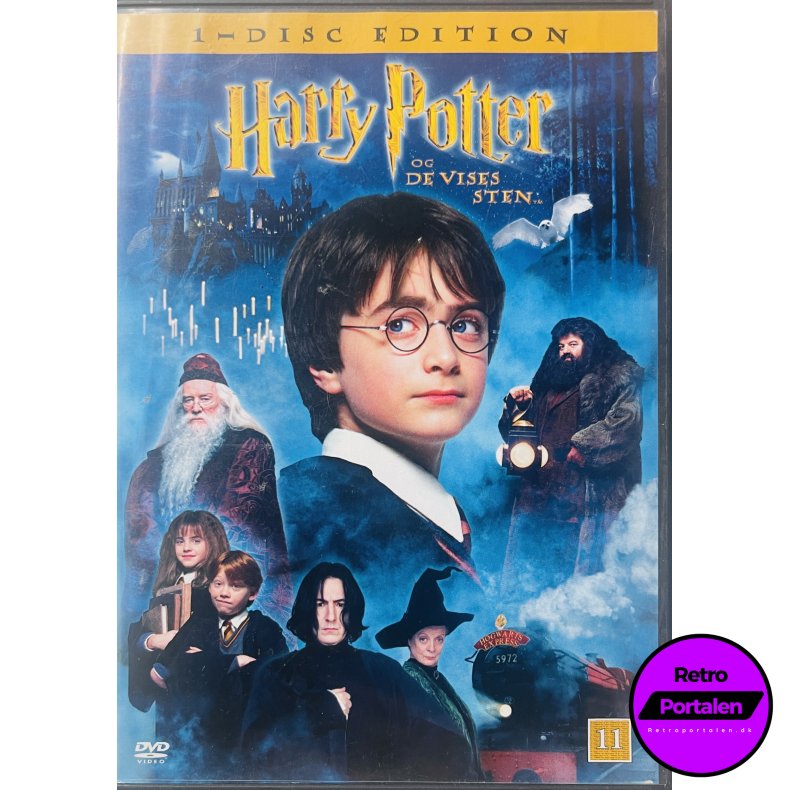 Harry Potter Og De Vises Sten (DVD)