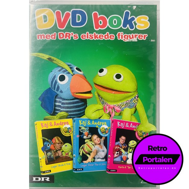 Kaj Og Andrea DVD Boks (NY) (DVD)