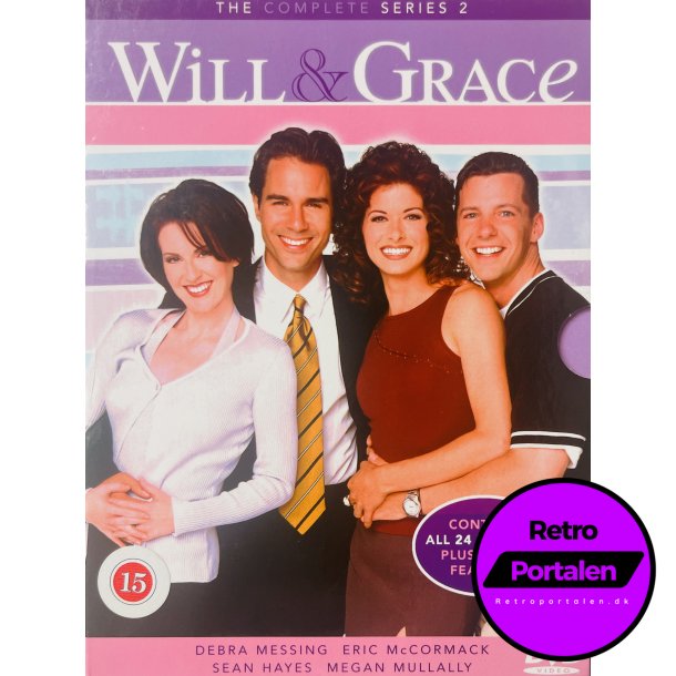 Will &amp; Grace (The Complete Series 2) (6 Disc) (DVD)