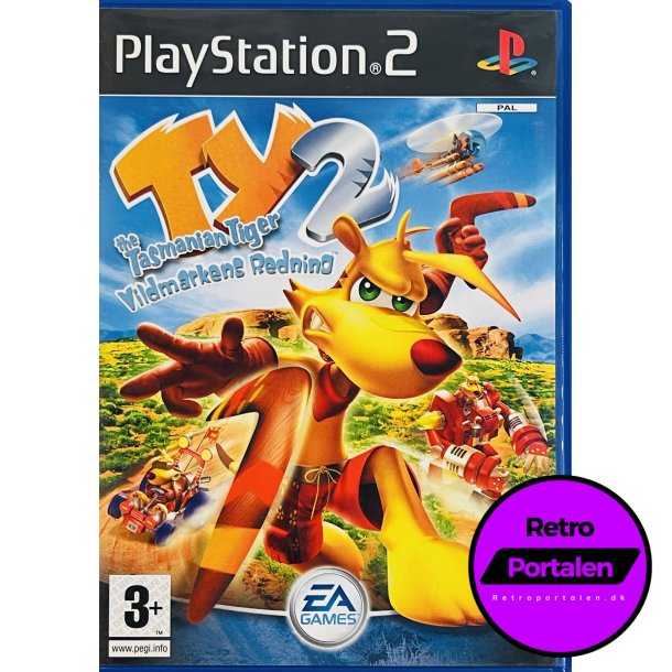 TY The Tasmanian Tiger 2: Vildmarkens Redning (PS2)