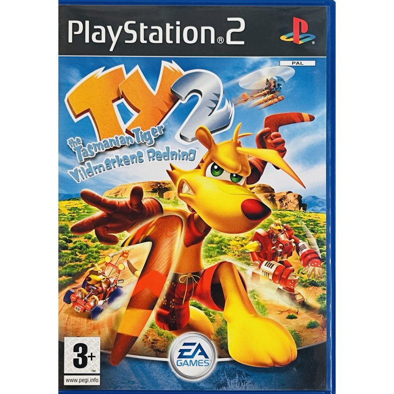 TY The Tasmanian Tiger 2: Vildmarkens Redning (PS2)