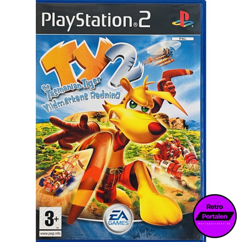 TY The Tasmanian Tiger 2: Vildmarkens Redning (PS2)