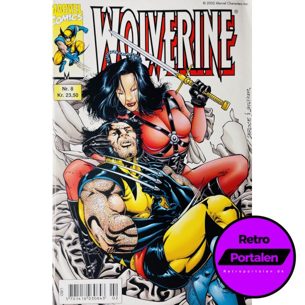 Wolverine 2002 Nr. 8 (Dansk) (Marvel Comics) (Tegneserie)