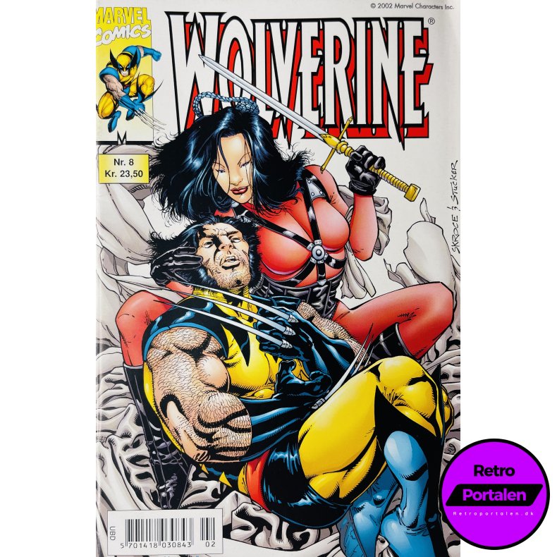 Wolverine 2002 Nr. 8 (Dansk) (Marvel Comics) (Tegneserie)