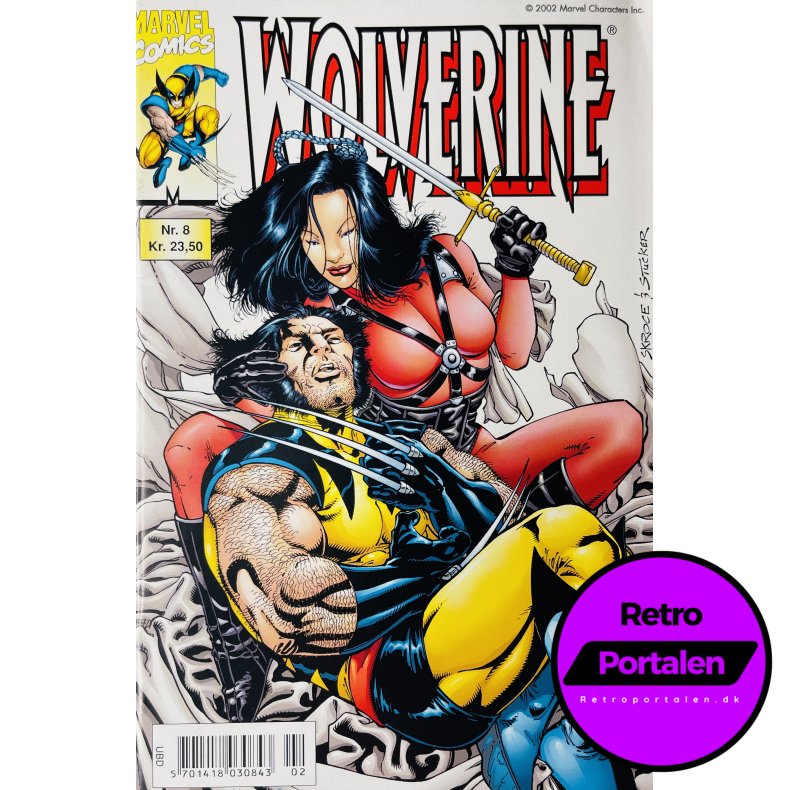 Wolverine 2002 Nr. 8 (Dansk) (Marvel Comics) (Tegneserie)