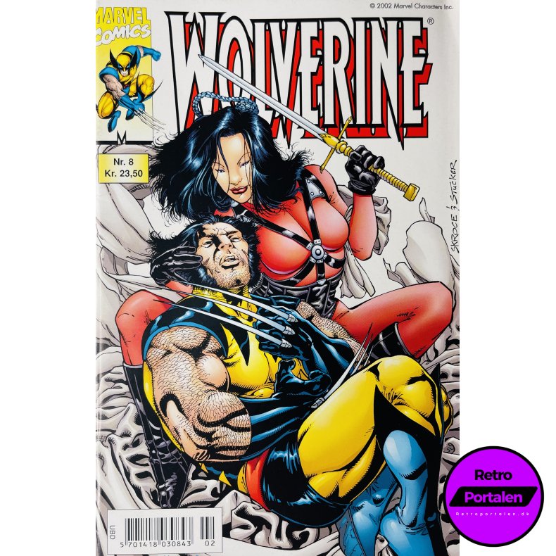 Wolverine 2002 Nr. 8 (Dansk) (Marvel Comics) (Tegneserie)