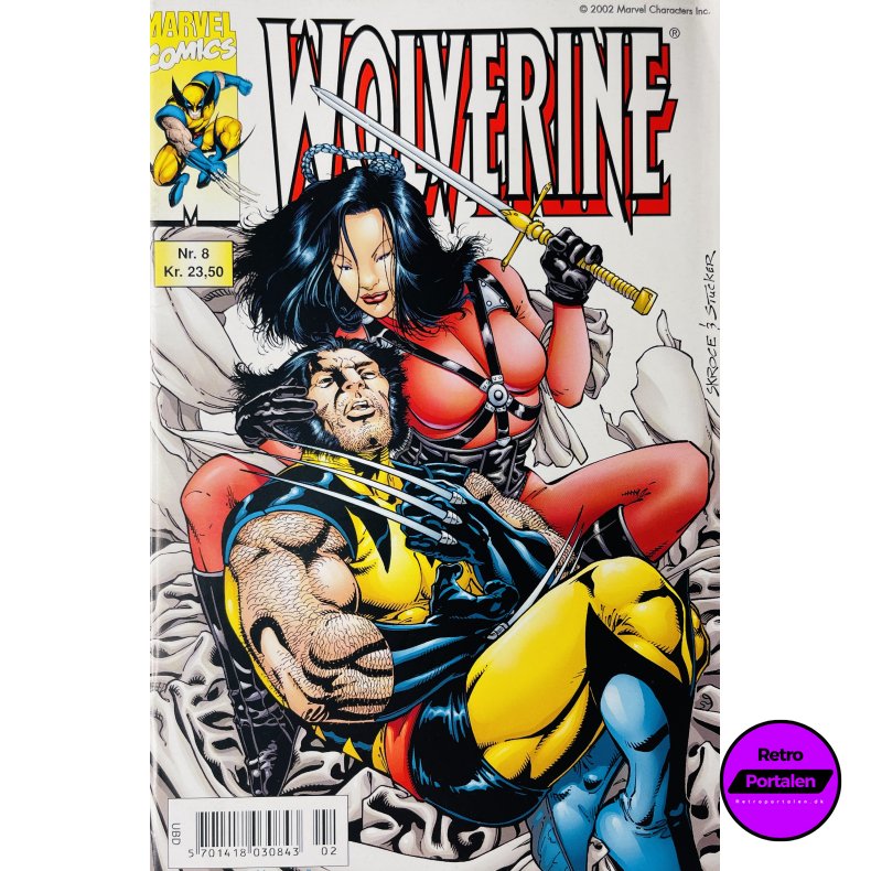 Wolverine 2002 Nr. 8 (Dansk) (Marvel Comics) (Tegneserie)