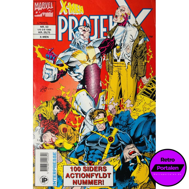 Projekt X 1995 Nr. 53 (Dansk) (Marvel Comics) (Tegneserie)
