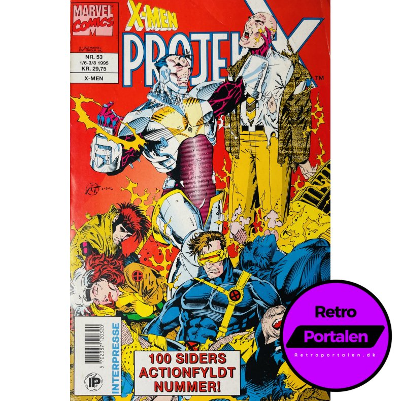 Projekt X 1995 Nr. 53 (Dansk) (Marvel Comics) (Tegneserie)