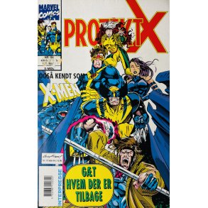 Projekt X 1995 Nr. 54 (Dansk) (Marvel Comics) (Tegneserie)