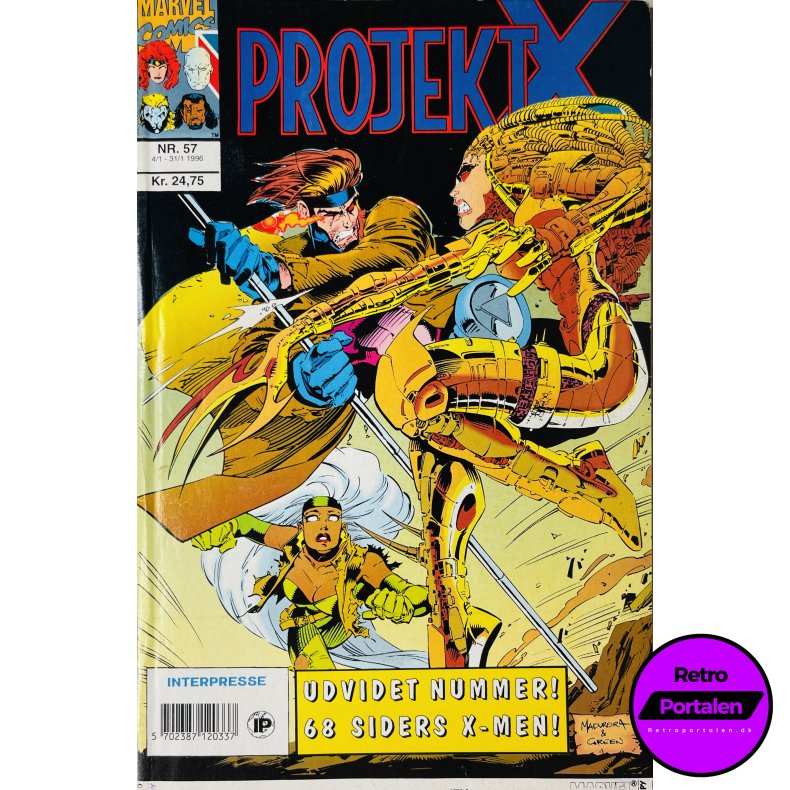 Projekt X 1996 Nr. 57 (Dansk) (Marvel Comics) (Tegneserie)