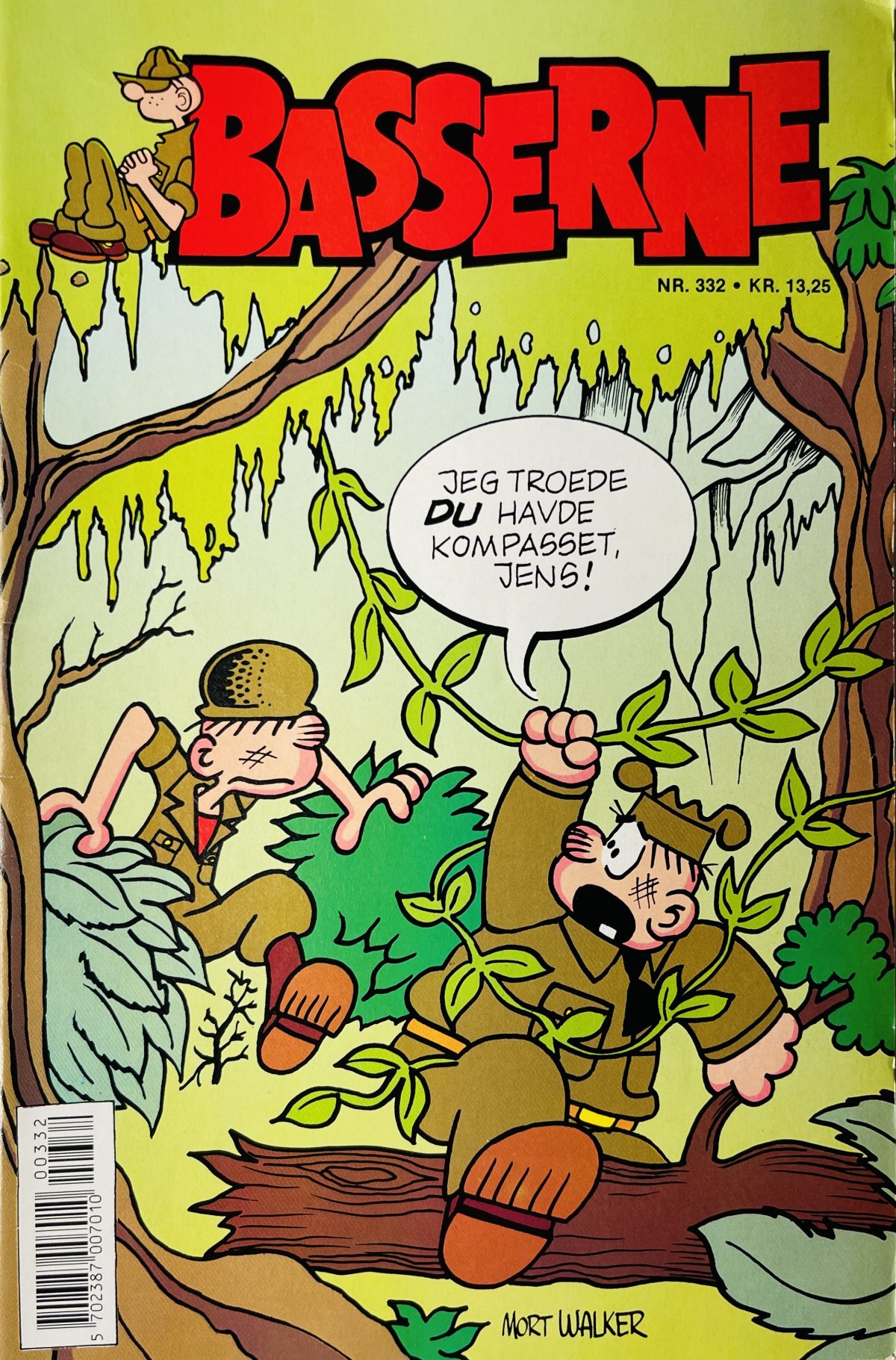 Basserne 1990 Nr. 332 (Dansk) (Tegneserie) - 隸‍♂️ Basserne - Retroportalen