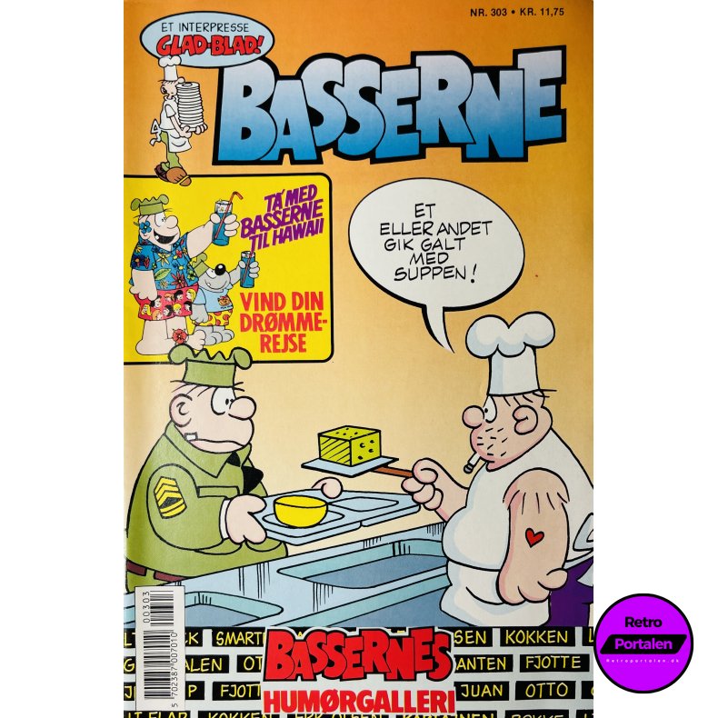 Basserne 1989 Nr. 303 (Dansk) (Tegneserie)