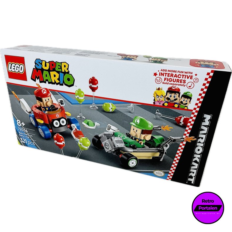 LEGO Super Mario: Baby Mario Vs. Baby Luigi (Model: 72034) (5702017-816517) (NY)