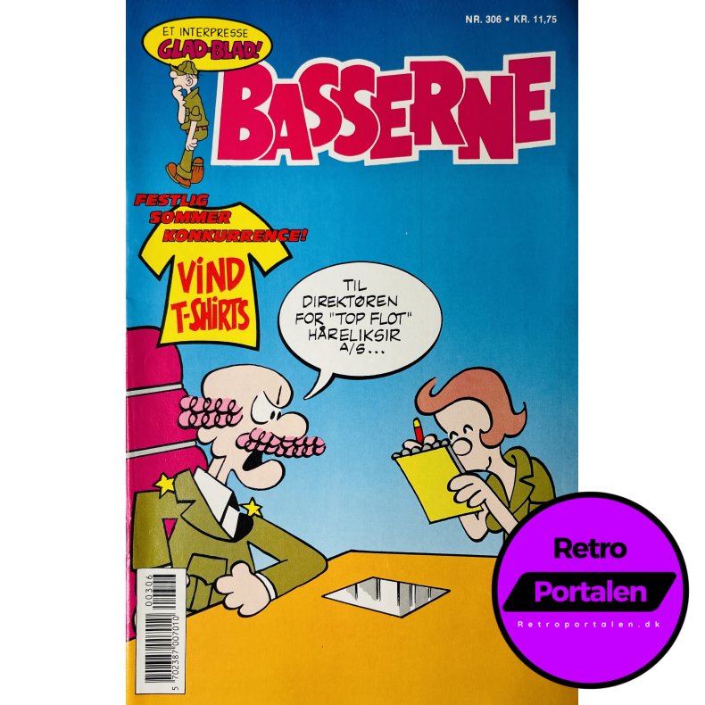 Basserne 1989 Nr. 306 (Dansk) (Tegneserie)