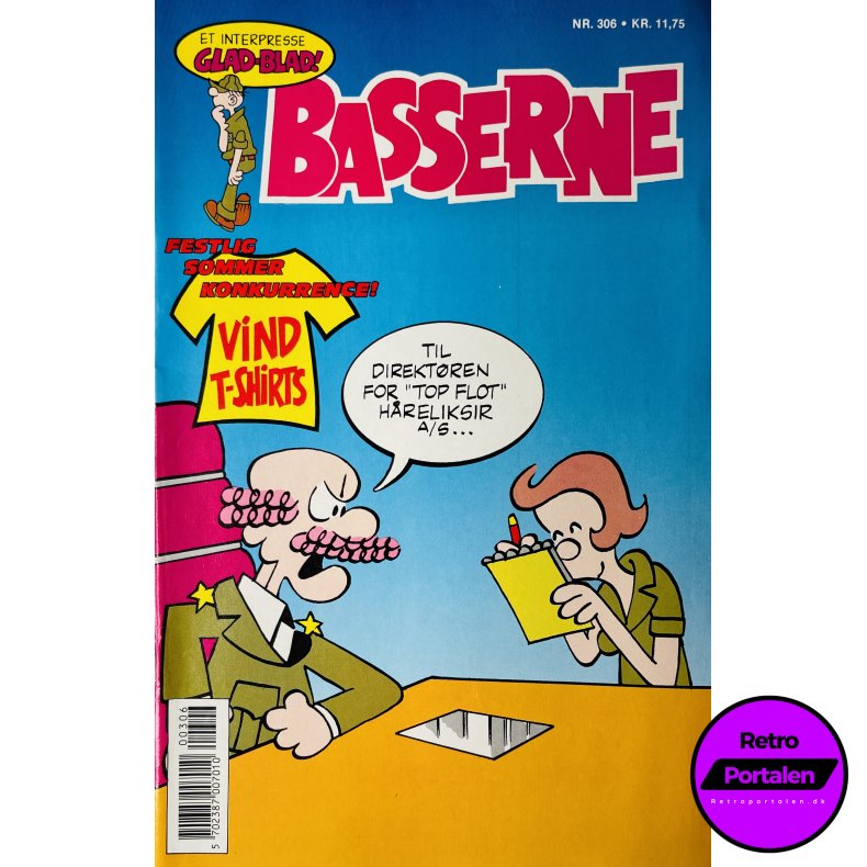Basserne 1989 Nr. 306 (Dansk) (Tegneserie)