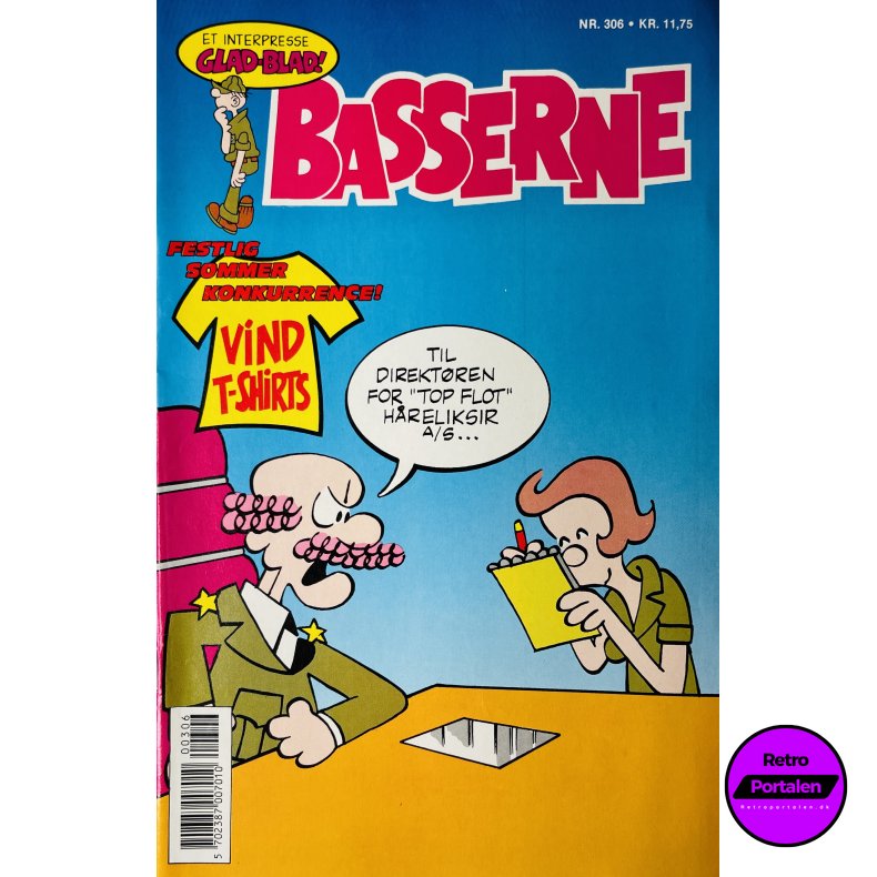 Basserne 1989 Nr. 306 (Dansk) (Tegneserie)
