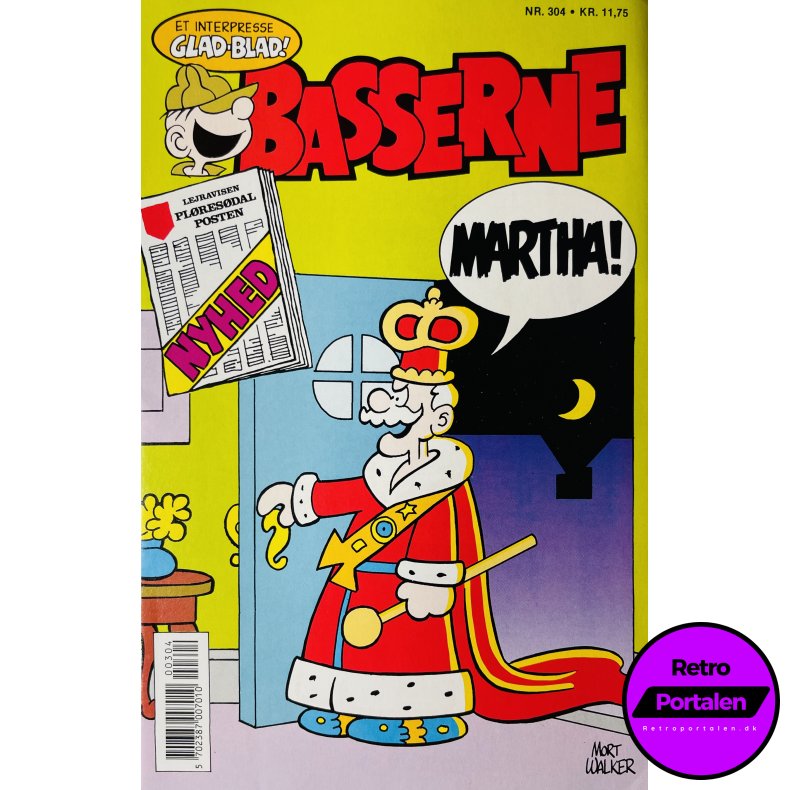 Basserne 1989 Nr. 304 (Dansk) (Tegneserie)