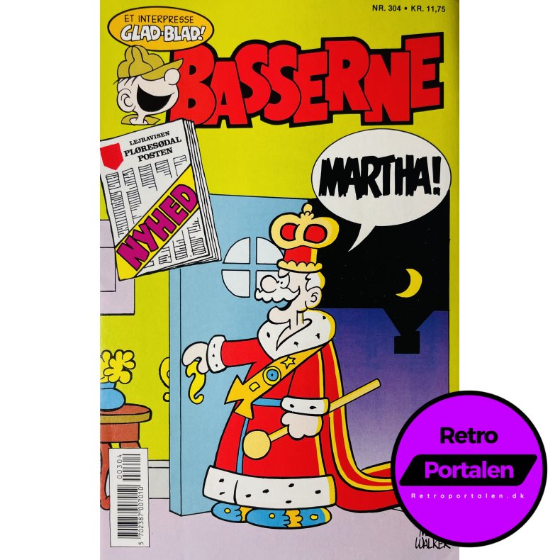 Basserne 1989 Nr. 304 (Dansk) (Tegneserie)