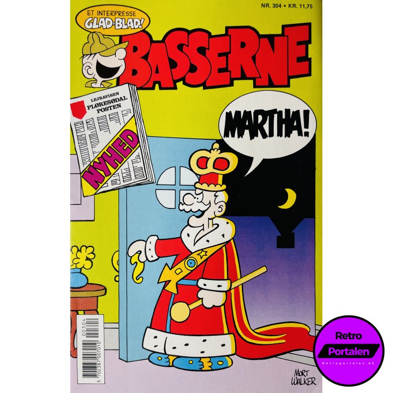 Basserne 1989 Nr. 304 (Dansk) (Tegneserie)