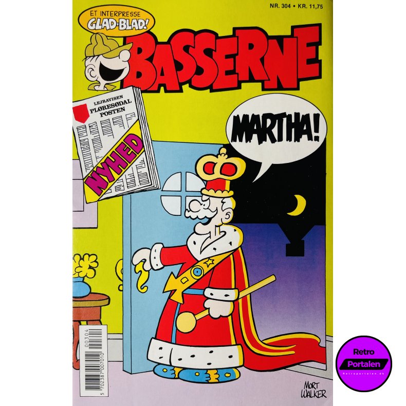 Basserne 1989 Nr. 304 (Dansk) (Tegneserie)