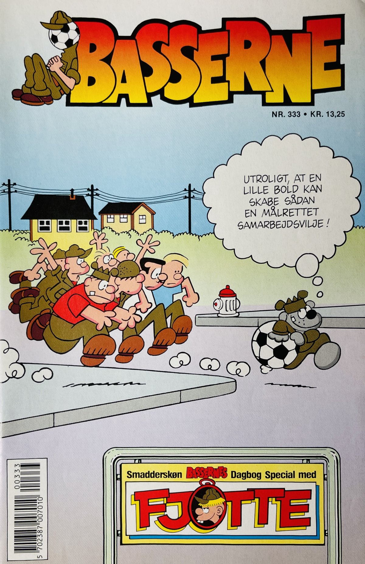 Basserne 1990 Nr. 333 (Dansk) (Tegneserie) - 隸‍♂️ Basserne - Retroportalen