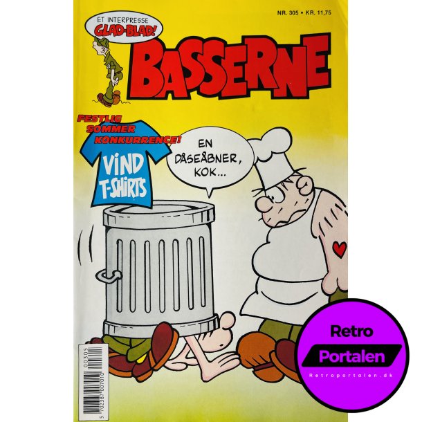 Basserne 1989 Nr. 305 (Dansk) (Tegneserie)