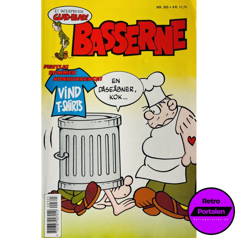 Basserne 1989 Nr. 305 (Dansk) (Tegneserie)