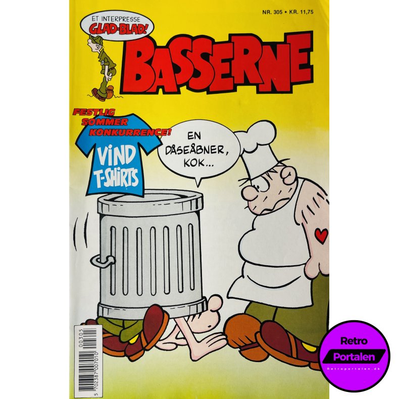 Basserne 1989 Nr. 305 (Dansk) (Tegneserie)