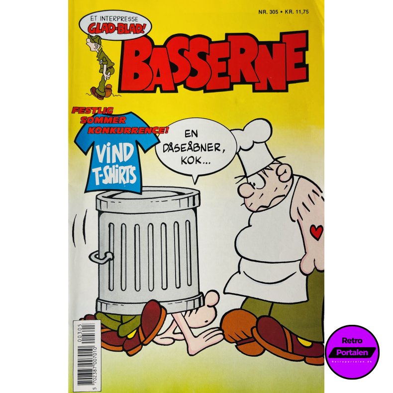 Basserne 1989 Nr. 305 (Dansk) (Tegneserie)