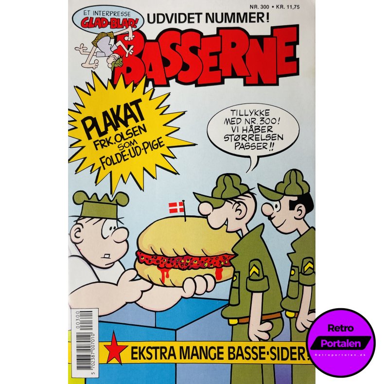 Basserne 1989 Nr. 300 (Dansk) (Tegneserie)