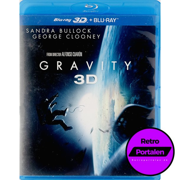 Gravity 3D (2 Disc: Blu-Ray + Blu-Ray 3D)