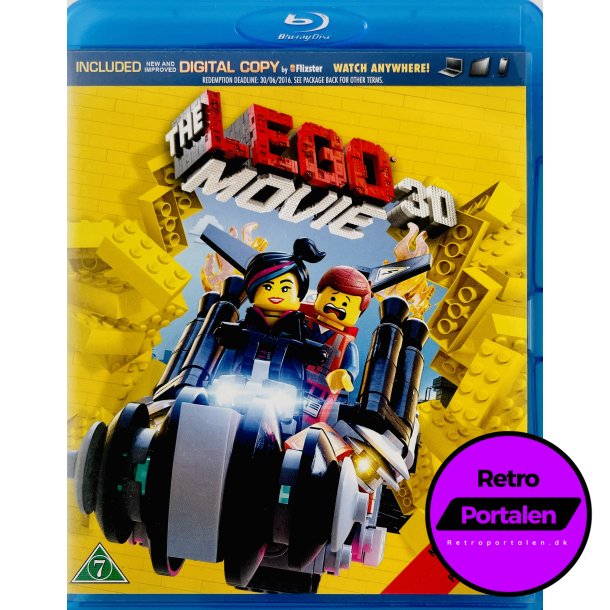 LEGO The Movie 3D (2 Disc) (Blu-Ray)