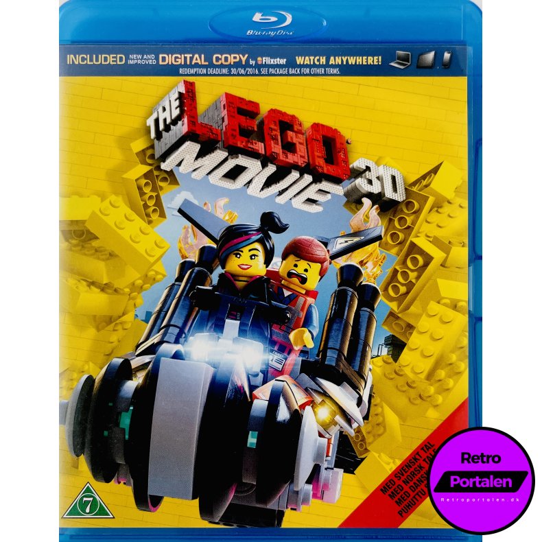 LEGO The Movie 3D (2 Disc) (Blu-Ray)