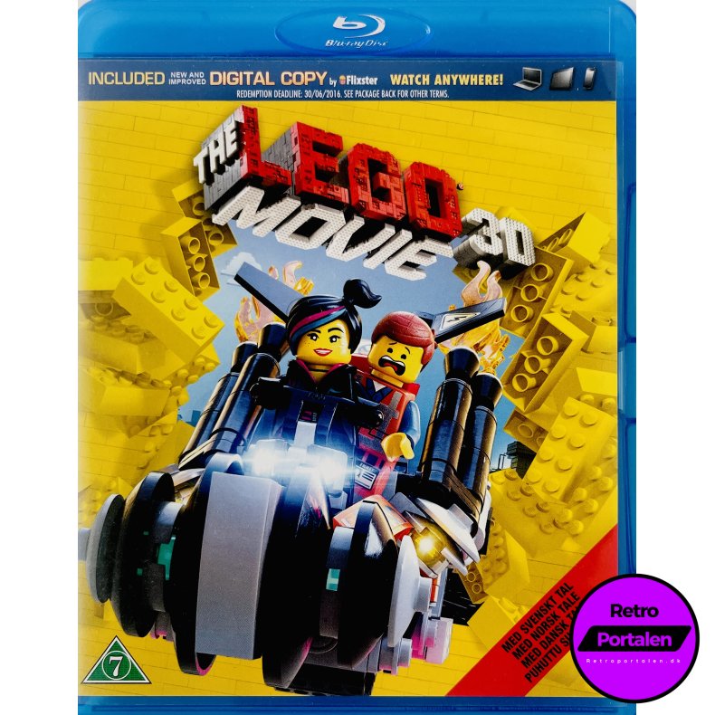LEGO The Movie 3D (2 Disc) (Blu-Ray)