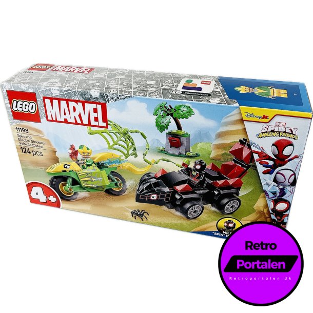 LEGO Spidey: Spin And Electro Dinosaur Vehicle Chase (Model: 11198) (5702017-814797) (NY)