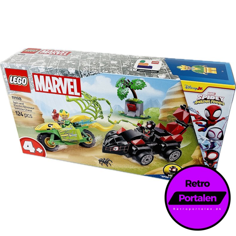 LEGO Spidey: Spin And Electro Dinosaur Vehicle Chase (Model: 11198) (5702017-814797) (NY)
