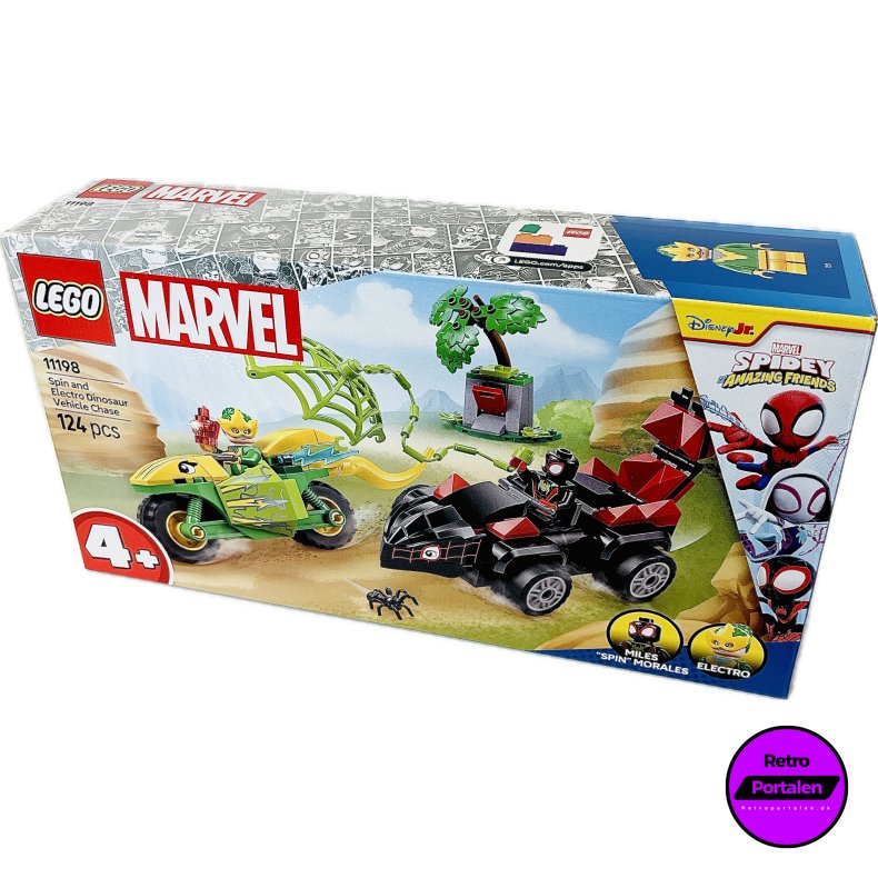 LEGO Spidey: Spin And Electro Dinosaur Vehicle Chase (Model: 11198) (5702017-814797) (NY)